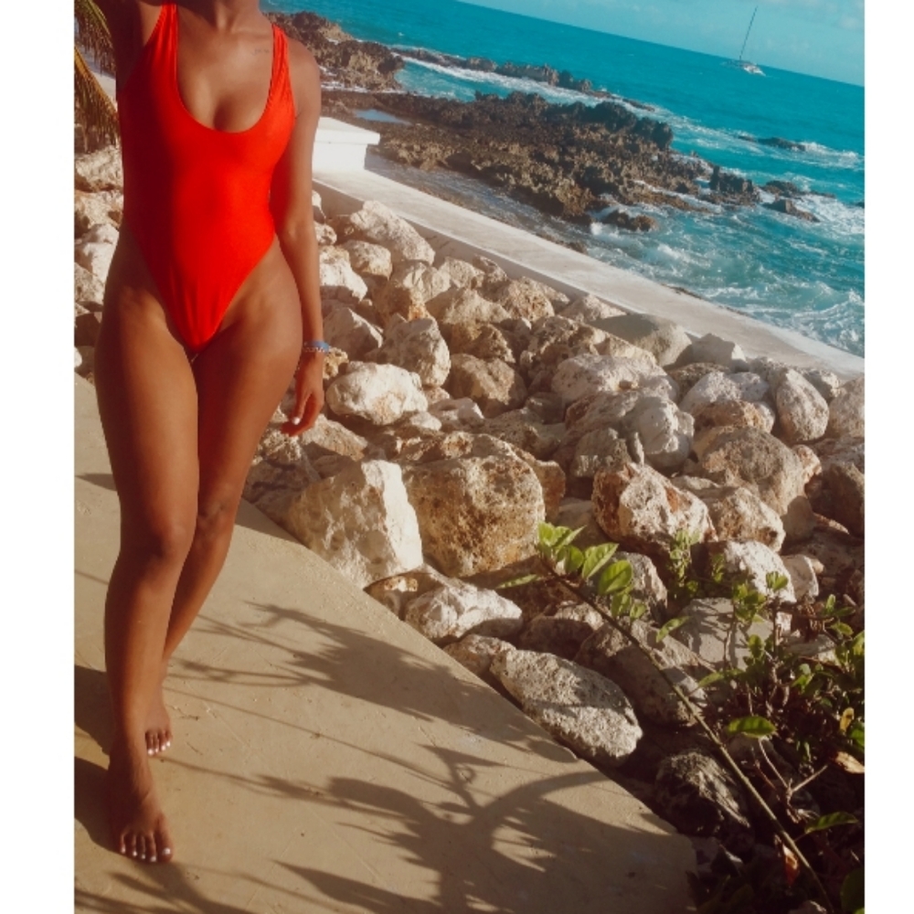 Red Baywatch Swimsuit